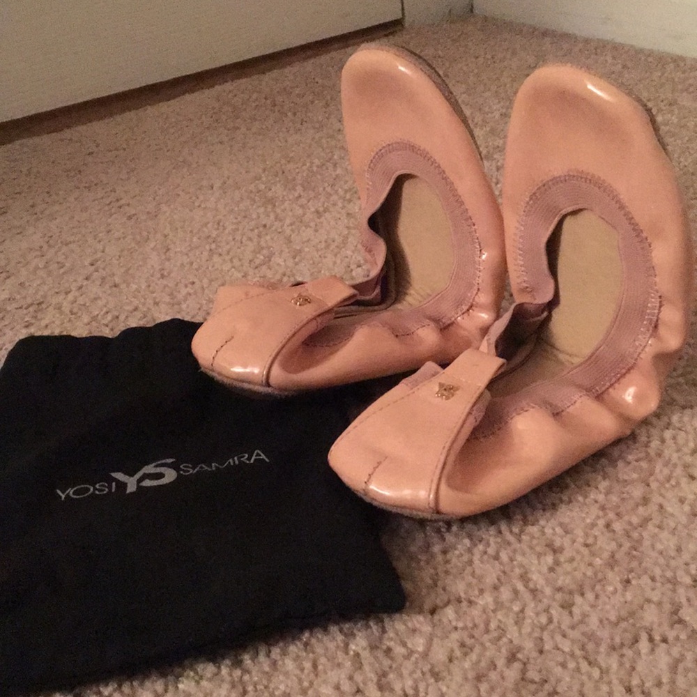 Yosi Samra SAMARA foldable ballet flats